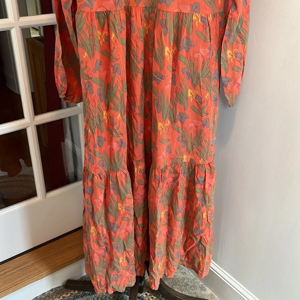 NWT Anthropologie Bobo Choses Floral Maxi Dress Size Medium